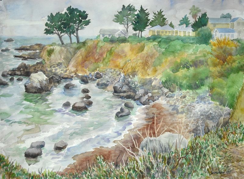 C0136 Cayucos Bluff - 30x22, 9/25/11 - fullsheet