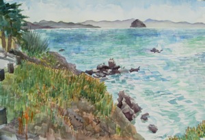 C0085 Towards Morro Bay - 22x15