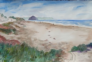 C0105 Beach Walk #3 - 22x15