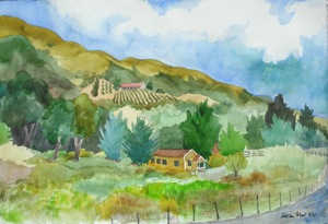 C0133 On San Simeon Creek Road - 22x15, 9/21/11